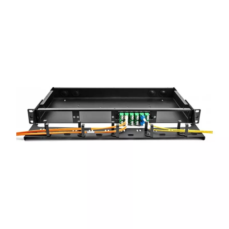 Cassete DeLOCK Fiber Optic HD MPO macho para 12 x LC duplex fêmea 24 fibras monomodo 9/125 µm