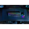 Razer BlackWidow V4 X teclado gaming com fios, cirílico, interruptores Yellow, preto