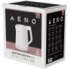 Chaleira AENO EK2: 1850-2200W, 1,5L, Strix, parede dupla, corpo que não aquece, desligamento automático, proteção contra funcionamento a seco