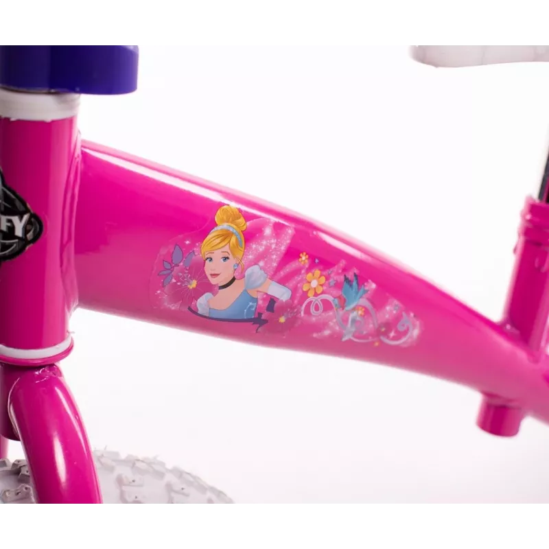Bicicleta infantil HUFFY 12 inch Cross-Country Bike 27631W Disney Princess – rodas de 12 inch, uma velocidade, travão de contrapedal