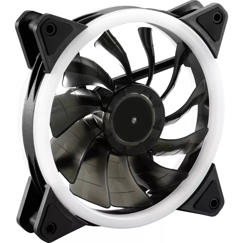 Ventoinha de caixa SHARKOON Shark Blades PWM ARGB 120mm - preto
