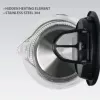 Chaleira elétrica de vidro Maestro MR-063-preta, 2200 W, corpo de vidro, base sem fios
