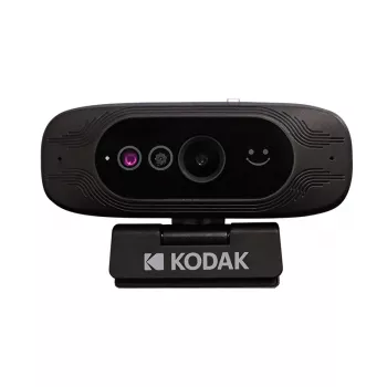 Webcam Kodak 575432001 resolução HD 720p, ligação USB