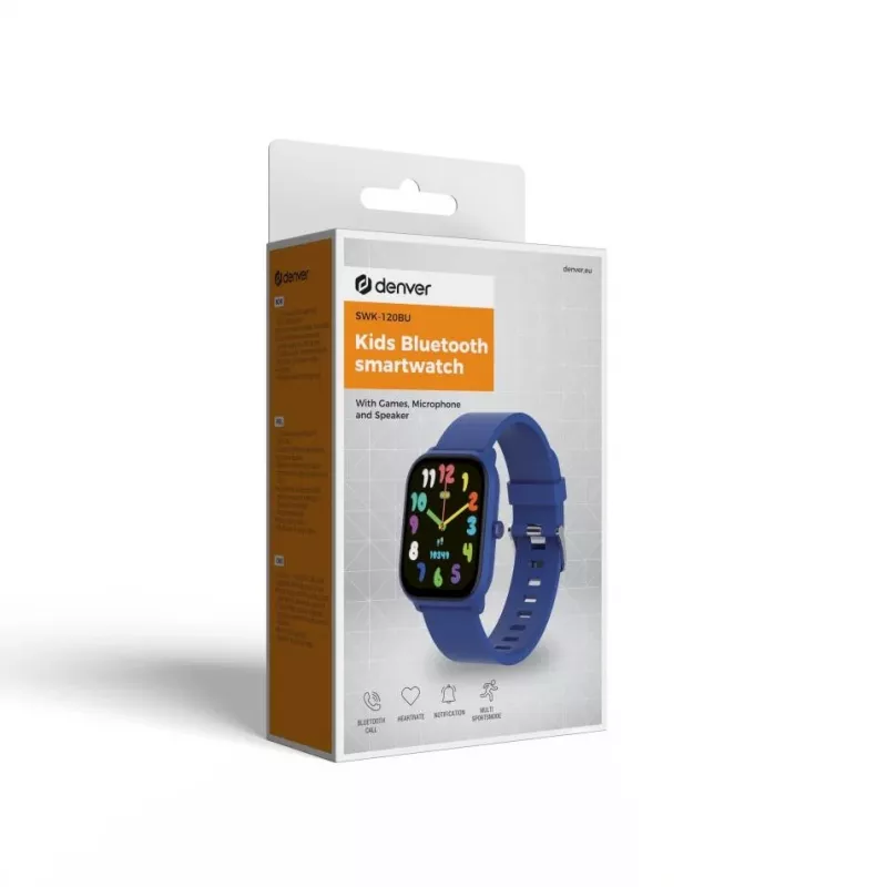 Smartwatch BT para Crianças Denver SWK-120BU Azul