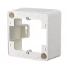 Metz Connect - Moldura de montagem - Branco puro, RAL 9010 (130829-4302-I)