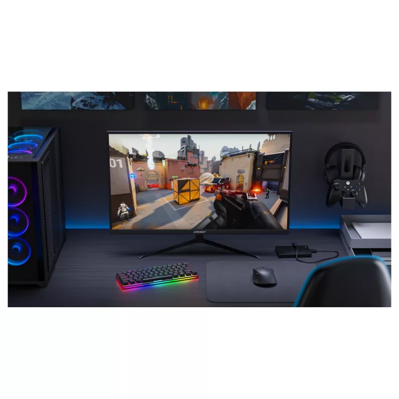 Monitor de computador JAPANNEXT JN-I270UHD16FHD32 68,6 cm (27 polegadas) 3840 x 2160 píxeis 4K Ultra HD LED preto
