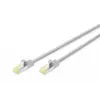 Cabo de rede Digitus CAT 6A S/FTP RJ-45 Cat6a 2 m cinzento