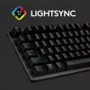 Teclado de gaming Logitech G512, Preto, com fios, layout suíço, 920-009347