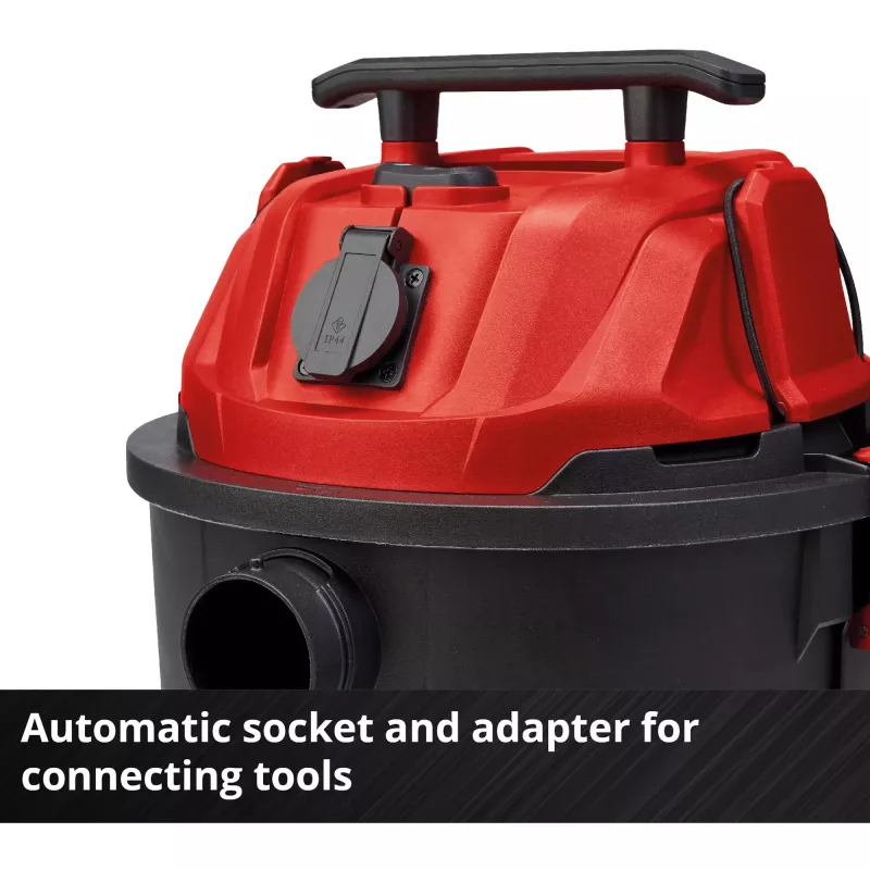 Einhell TC-VC 1930 A aspirador de sólidos e líquidos, vermelho/preto