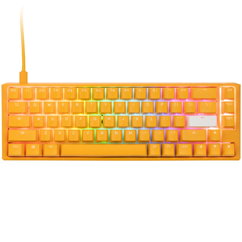 Teclado Ducky One 3 Amarelo SF Gaming USB QWERTY US-Inglês