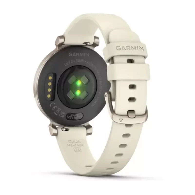 Garmin Lily 2 35 mm digital 240 x 201 píxeis ecrã tátil dourado GPS (satélite)