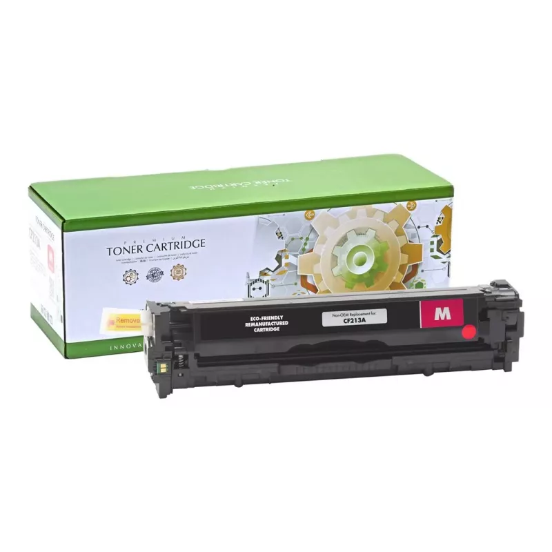 Cartucho de toner STATIC compatível com HP CE273A/CE343A/CE743A magenta recondicionado 7.500 páginas