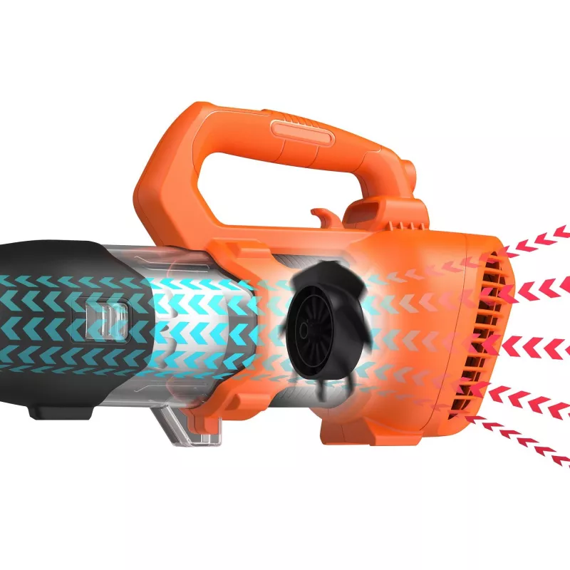 Black & Decker BCBL200B-XJ soprador axial de folhas a bateria, 18 V, sem bateria e carregador