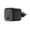 Carregador para dispositivos móveis Green Cell CHARGC06, USB-C 33W, Quick Charge 3.0, entrada AC 100–240V, preto