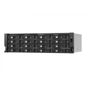 QNAP - TL-R1600PES-RP - Conjunto de discos - 16 baías (SATA-600 / SAS-3) SAS 12Gb/s (externo) montagem em rack 2U