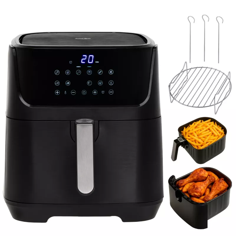 Fritadeira de ar quente - 12 programas 5,5 L Adler