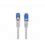 Cabo de rede LANBERG PCF6A-10CC-1500-S Cat6a S/FTP, 15 m, RJ-45, cinzento