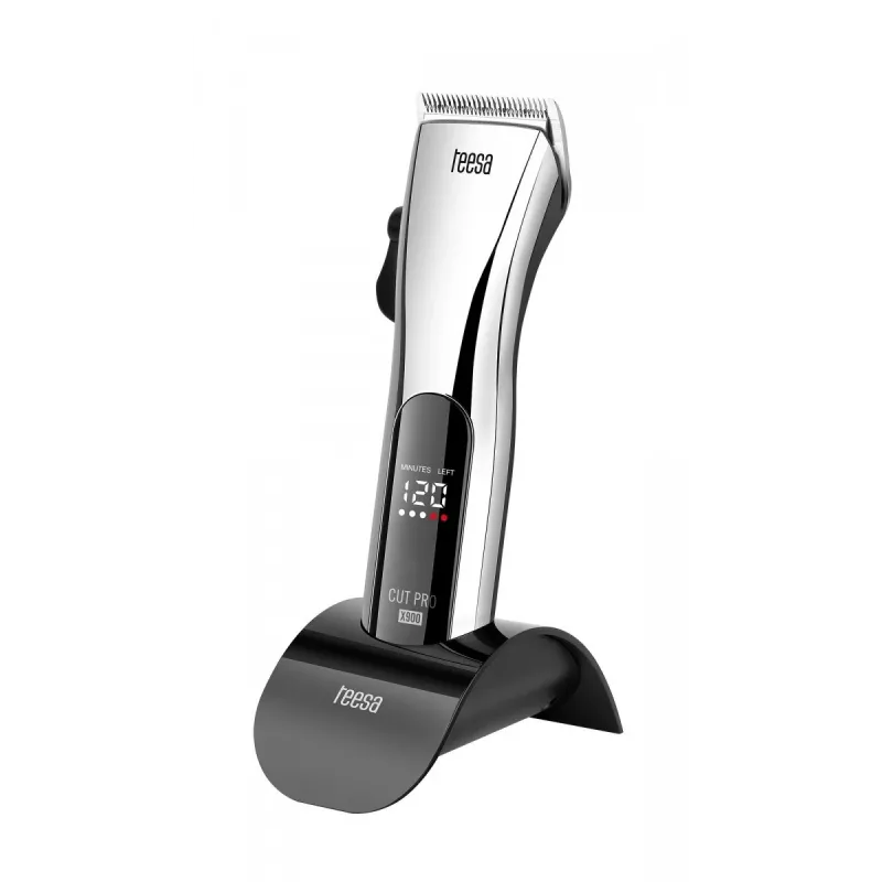 Máquina de cortar cabelo Teesa CUT PRO X900 preto prateado