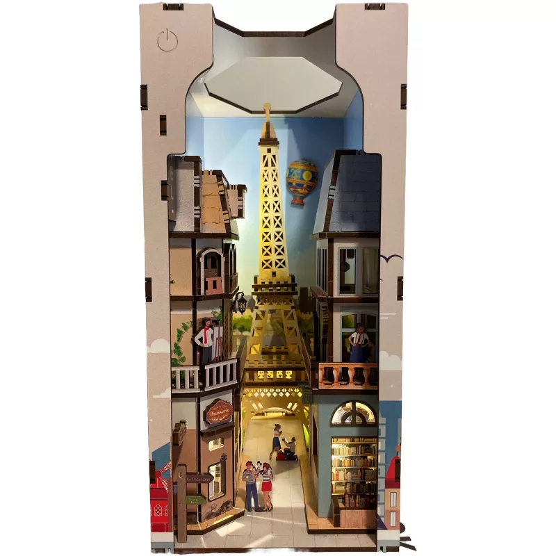 Kit de trabalhos manuais REVELL Tiny Adventures «Paris» — modelo em miniatura de papel, hobby criativo