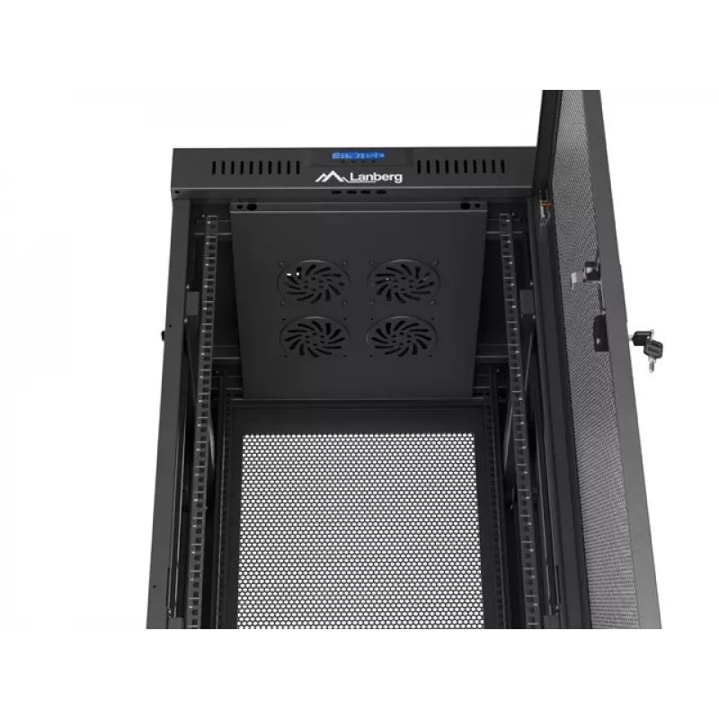 Armário rack Lanberg FF01-6632-23BL 32U Rack autónomo Preto