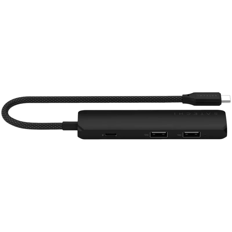 Hub de interface Satechi ST-P4SK USB Type-C 10000 Mbit/s preto