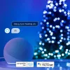 Velas de árvore de Natal LED Twinkly Candies TWKC100RGB-T 6 m forma de vela