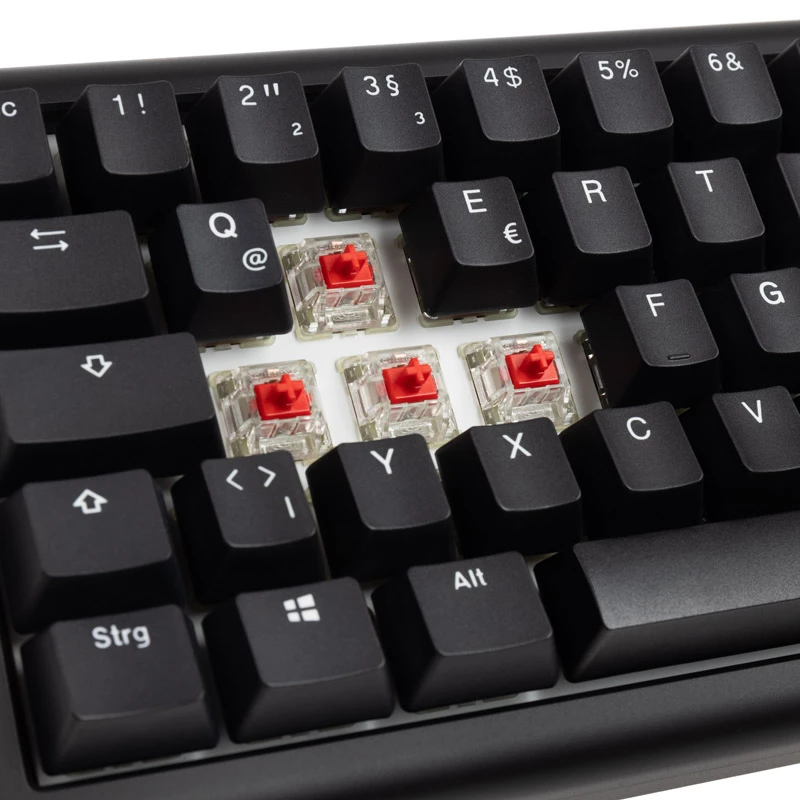 Teclado Ducky Tinker 65 Gaming USB QWERTY preto
