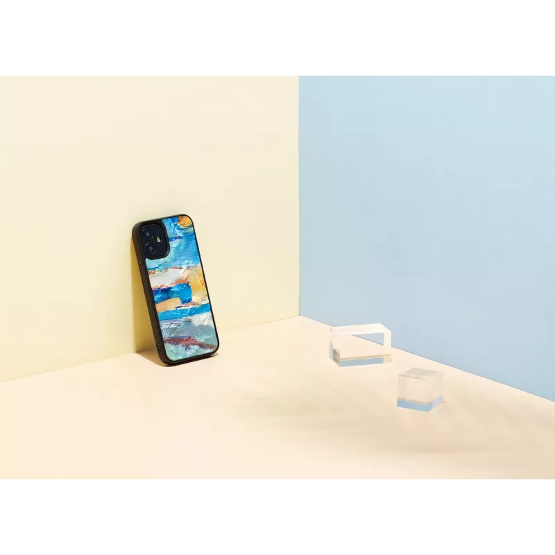 Capa de proteção iKins para Apple iPhone 12 mini – azul-céu