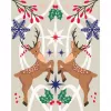 Conjunto de pintura Ravensburger CreArt – Veado de Natal (conjunto de pintura criativo)