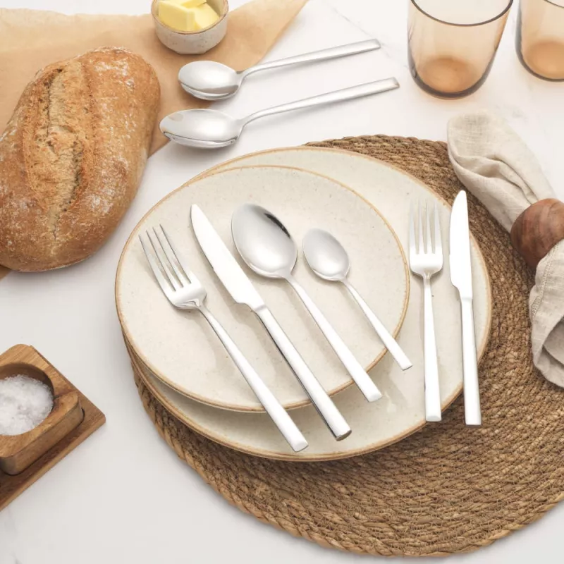 Conjunto de talheres Salter BW124271EU7 — 44 peças, aço inoxidável, apto para máquina de lavar loiça