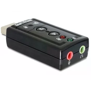 Placa de áudio DeLOCK 63926 7.1 canais USB