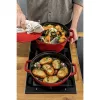 Staub La Cocotte Caçarola redonda em ferro fundido – CONJUNTO DE 3 PEÇAS