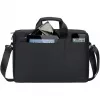 Bolsa de tiracolo Rivacase Biscayne 39,6 cm (15,6 polegadas) Preto