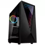 Caixa torre Kolink VOID RGB preta ventoinha LED janela filtro de poeira PC E