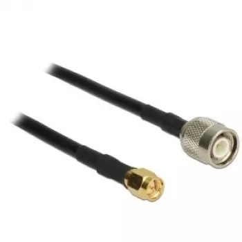 Cabo coaxial DeLOCK 89507 RG-58 C/U 10 m TNC SMA preto