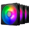 Conjunto com 3 ventoinhas COOLER MASTER Mobius 120P ARGB