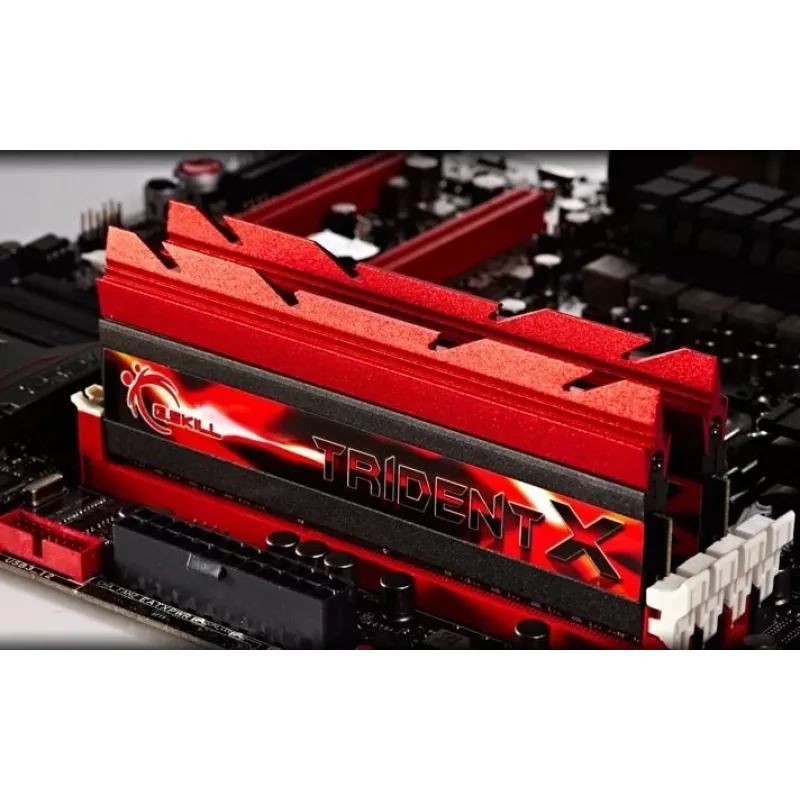 G.Skill TridentX F3-2400C10D-16GTX kit de memória RAM DDR3, 16 GB (2x8 GB), 2400 MHz (PC3-19200), CL10, Intel XMP
