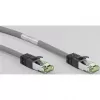 Cabo de rede Goobay CAT 8.1, S/FTP (PiMF), cinzento, 0,5 m - LSZH sem halogéneos, cobre AWG 24 (55135)