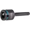 makita Impact Black 1/2 Torx chave de caixa tamanho: T50 comprimento: 78,0 mm (E-19831)