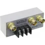 Comutador BNC EUROLITE LVH-6 caixa metálica 6 canais