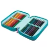 Estojo CoolPack Jumper 3 DREAMS F067654 – estojo de três andares com vários compartimentos
