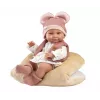Boneca Llorens 40 cm Bebé de vinil com características realistas e corpo macio