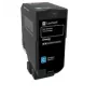Cartucho de toner Lexmark 74C20CE 2500 páginas Ciano
