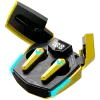 Auscultadores Canyon GTWS-2 sem fios Ear-Hook Gaming USB Type-C Bluetooth com dock de carregamento Amarelo (CND-GTWS2Y)