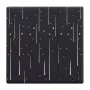 Cobertura decorativa para interruptor tátil Sonoff T5-3C-86 — padrão estrela, painel de parede