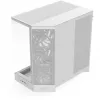 Caixa de PC NZXT H9 Flow Midi Tower branca – ATX/EATX/Micro ATX/Mini-ITX, 3x140mm à frente, 1x120mm atrás, 2x3,5 polegadas e 6x2,5 polegadas baías, vidro temperado