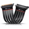 Thermaltake AC-058-CO1OTN-C1 cabo extensor riser PCIe 4.0 x16, 0,3 m, preto