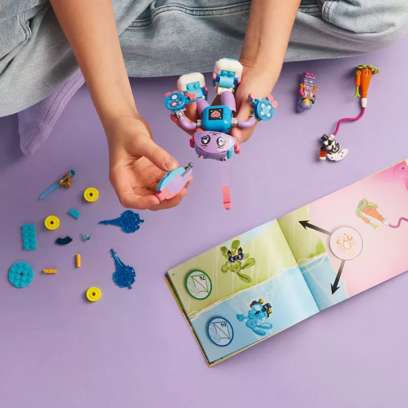 LEGO conjunto de construção LEGO 71490 Dreamzz Izzie e Bunchurro Gaming Bunny – conjunto de brincar de personagens