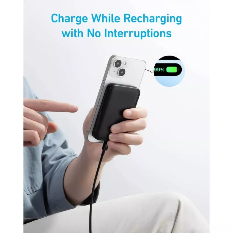 Carregador portátil Anker 321 MagGo 5000 5000 mAh