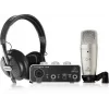 Kit de gravação para estúdio doméstico Behringer U-PHORIA STUDIO